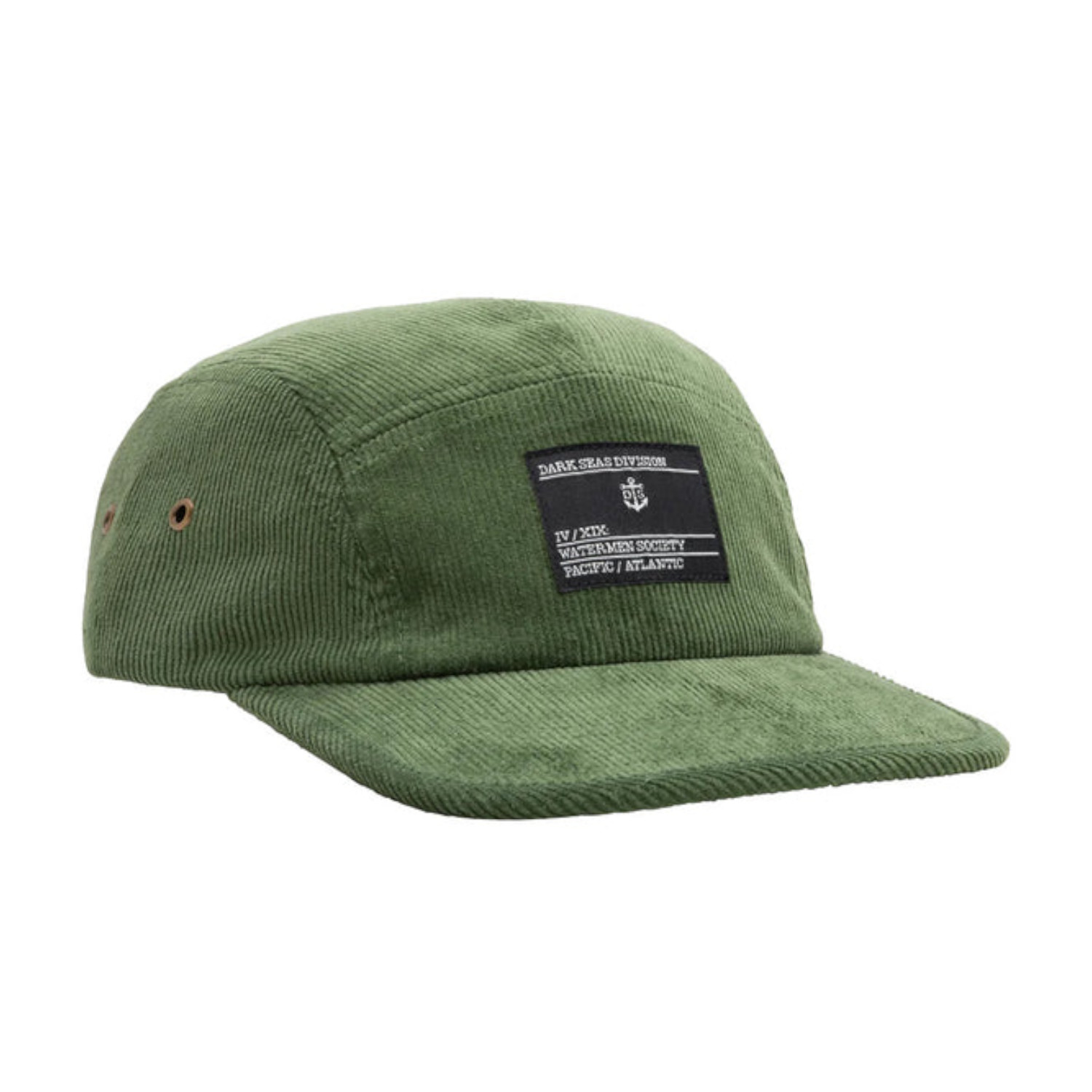 DARK SEAS BEALE CORDUROY CAP OLIVE