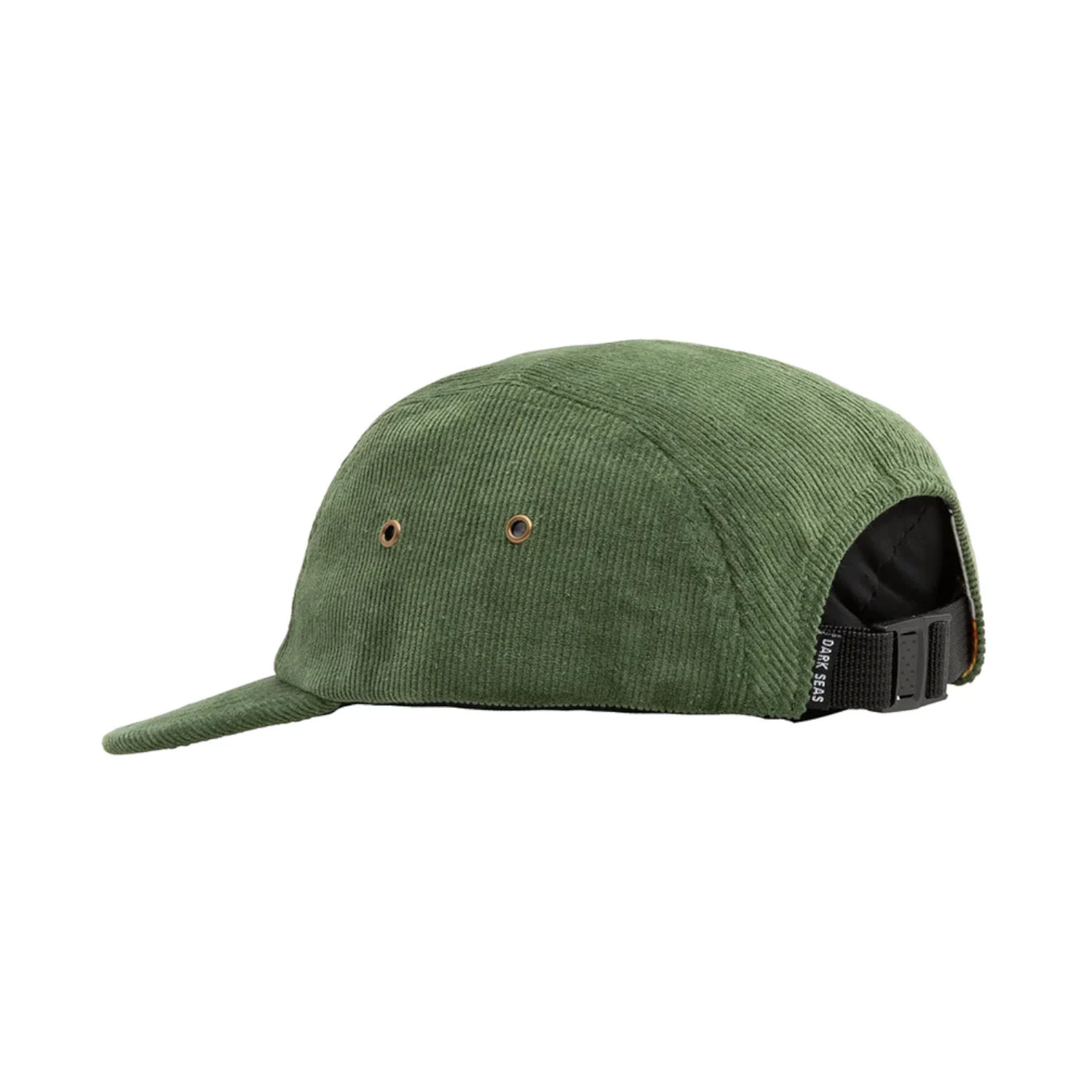 DARK SEAS BEALE CORDUROY CAP OLIVE - Image 2