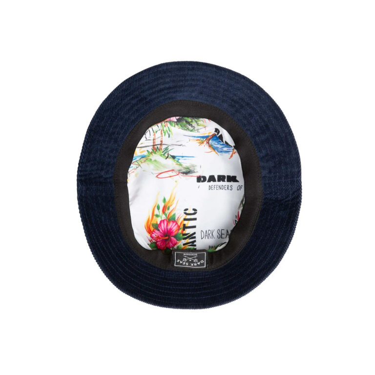 DARK SEAS TRAVIS CORDUROY BUCKET NAVY - Image 2