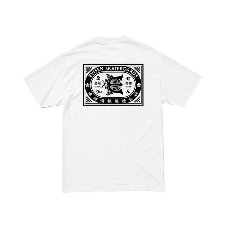EVISEN KABUTO MATCH S/S T-SHIRT WHITE