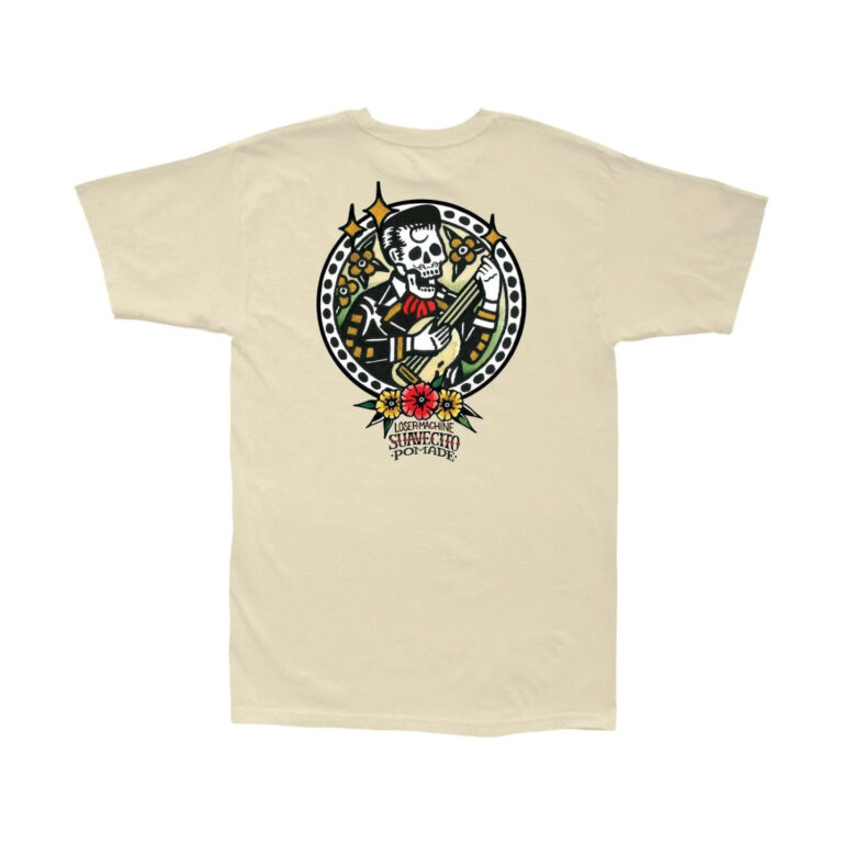 LOSER MACHINE MARIACHI CALAVERA S/S T-SHIRT NATURAL
