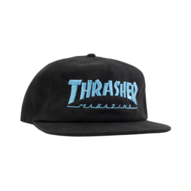 THRASHER SKATE MAG LOGO BLUE SNAPBACK BLACK/BLUE OS