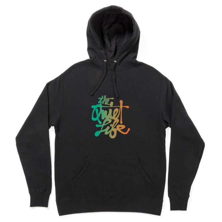 QUIET LIFE CODY SCRIPT HOOD BLACK