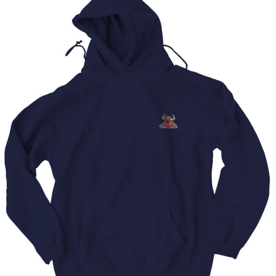 TOY MACHINE MONSTER EMB HOODIE NAVY