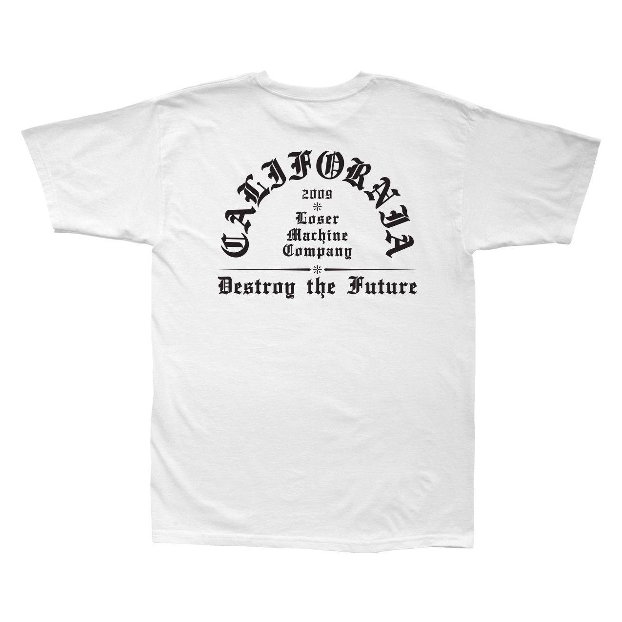 LOSER MACHINE ESTABLISHED S/S TEE WHITE