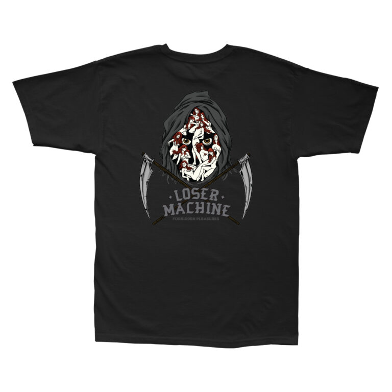 LOSER MACHINE FORBIDDEN S/S T-SHIRT BLACK