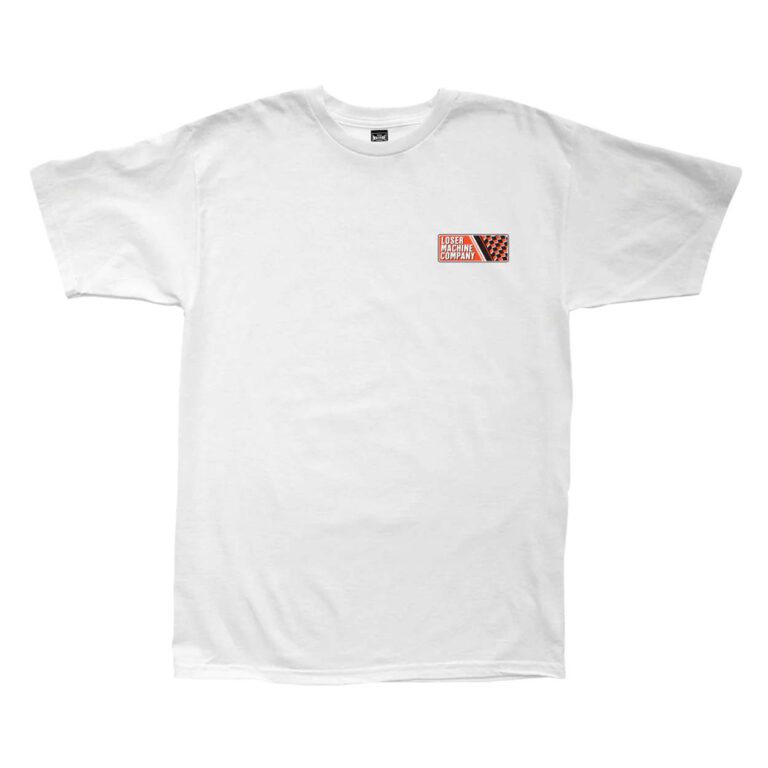 LOSER MACHINE SPEED SHIFT S/S T-SHIRT WHITE - Image 2