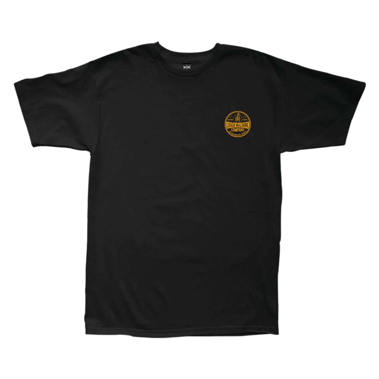 LOSER MACHINE TOKEN S/S T-SHIRT BLACK - Image 2