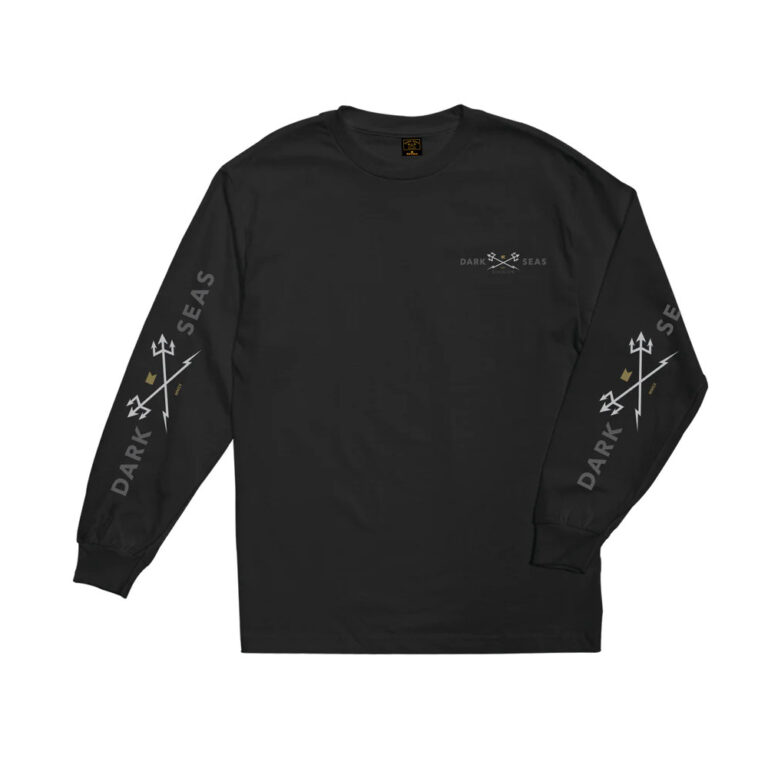 DARK SEAS HEADMASTER L/S T-SHIRT BLACK - Image 2
