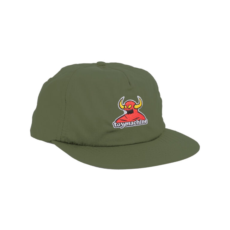 TOY MACHINE MONSTER STRAPBACK HAT (DAD) OLIVE