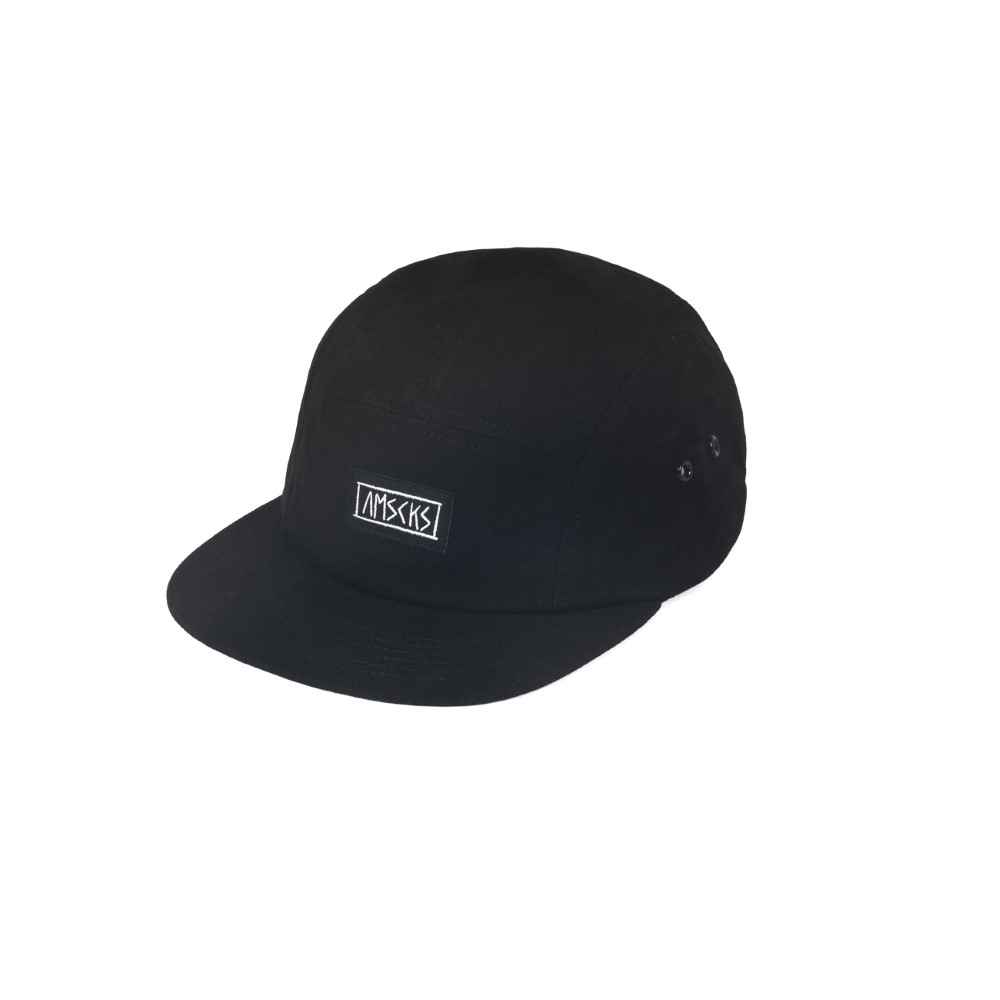 AMERICAN SOCKS 5PANEL CAP BLACK