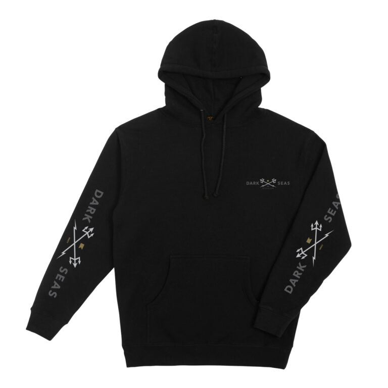 DARK SEAS HEADMASTER PREMIUM PULLOVER FLEECE BLACK - Image 2