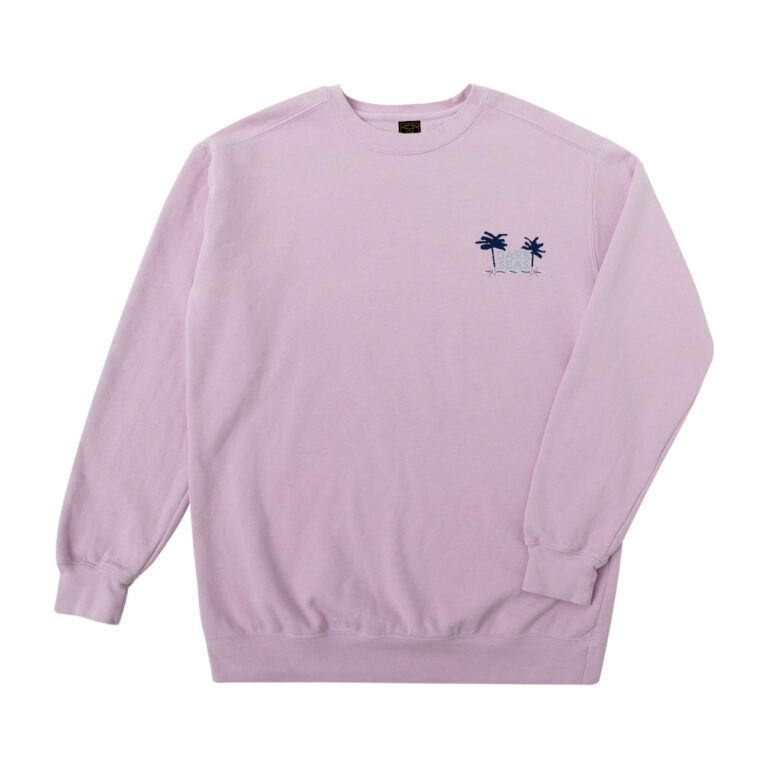 DARK SEAS PARADISE PIGMENT CREW FLEECE SAGE - Image 2