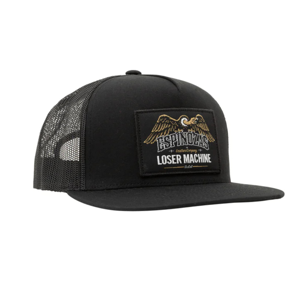 LOSER MACHINE X ESPINOZAS TRUCKER CAP BLACK