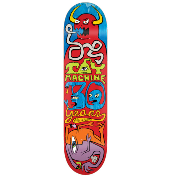 TOY MACHINE 30 YEAR LOGO DECK 8.25