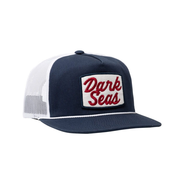 DARK SEAS RHODES HAT NAVY/WHITE OS