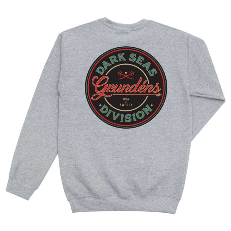 DARK SEAS INSTINCTIVE STOCK CREW HTHR GREY