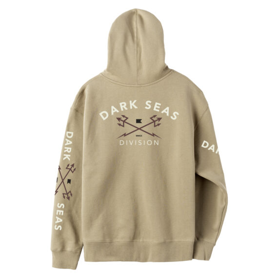 DARK SEAS HEADMASTER ZIP HOODED FLEECE SANDSTONE