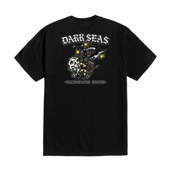 DARK SEAS AQUALUNG STOCK TEE BLACK