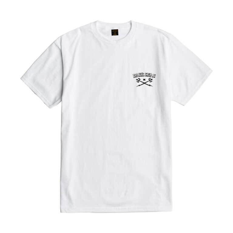 DARK SEAS AQUALUNG STOCK TEE WHITE - Image 2