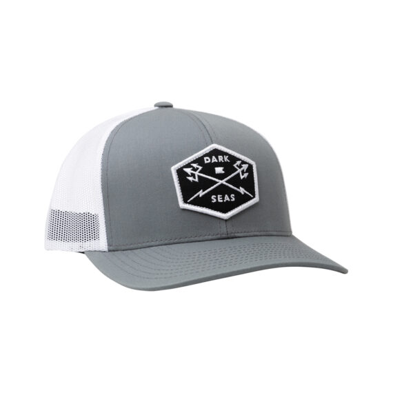 DARK SEAS PROGRESS HEADWEAR GREY/WHITE