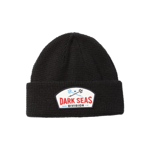 DARK SEAS WAFFLE HEADWEAR BLACK