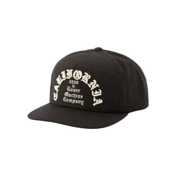 LOSER MACHINE FANATIC SNAPBACK HEADWEAR BLACK OS