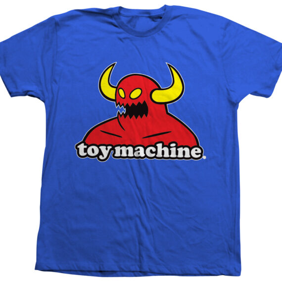 TOY MACHINE MONSTER YOUTH S/S TEE BLUE