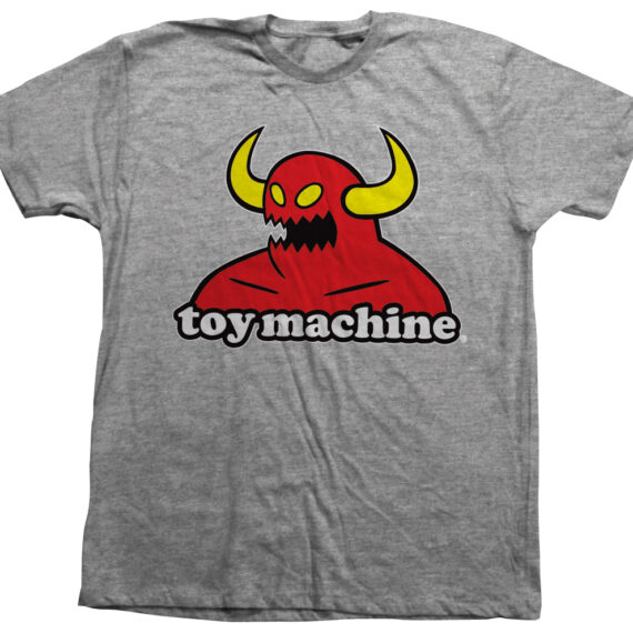 TOY MACHINE MONSTER YOUTH S/S TEE GREY