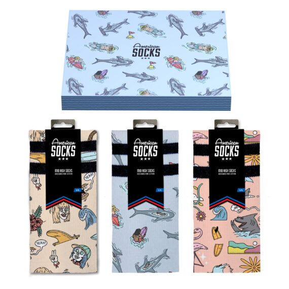 AMERICAN SOCKS SURFER GIFTBOX