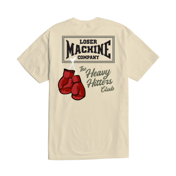 LOSER MACHINE IN THE RING ST TEE CREAM