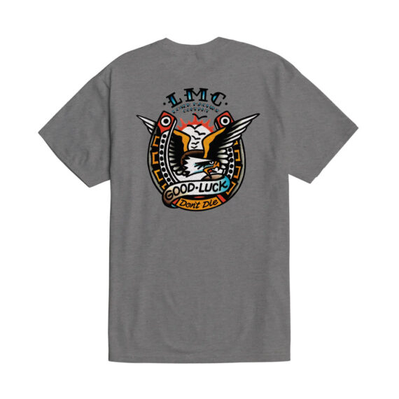LOSER MACHINE OLD WORLD ST TEE HTHR GREY