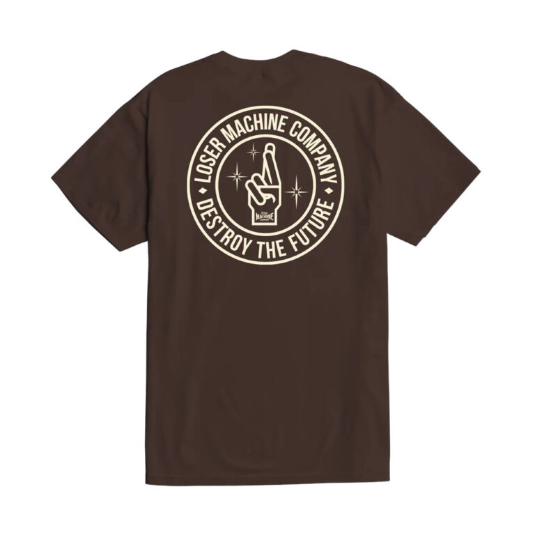 LOSER MACHINE CONGREGATE ST TEE JAVA BROWN