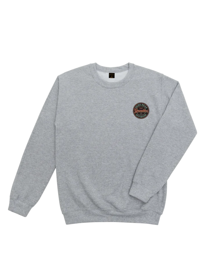 DARK SEAS INSTINCTIVE STOCK CREW HTHR GREY - Image 2