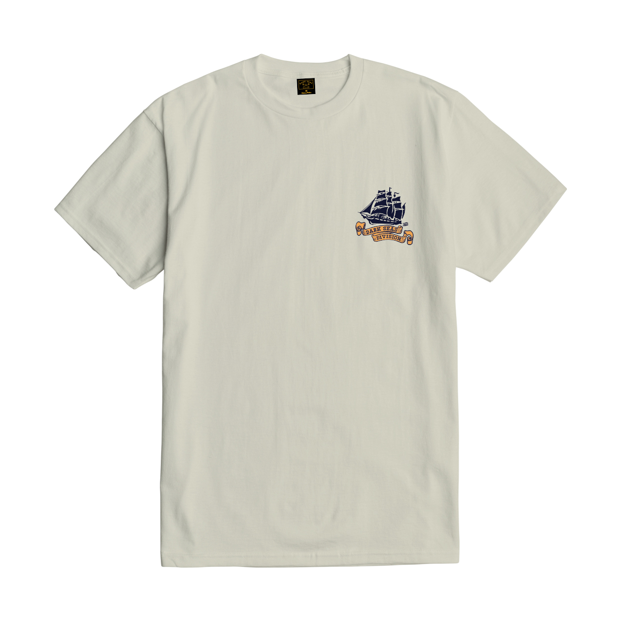 DARK SEAS WORLD TRAVELER PREMIUM S/S TEE CREAM - Image 2