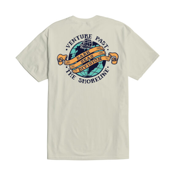 DARK SEAS WORLD TRAVELER PREMIUM S/S TEE CREAM