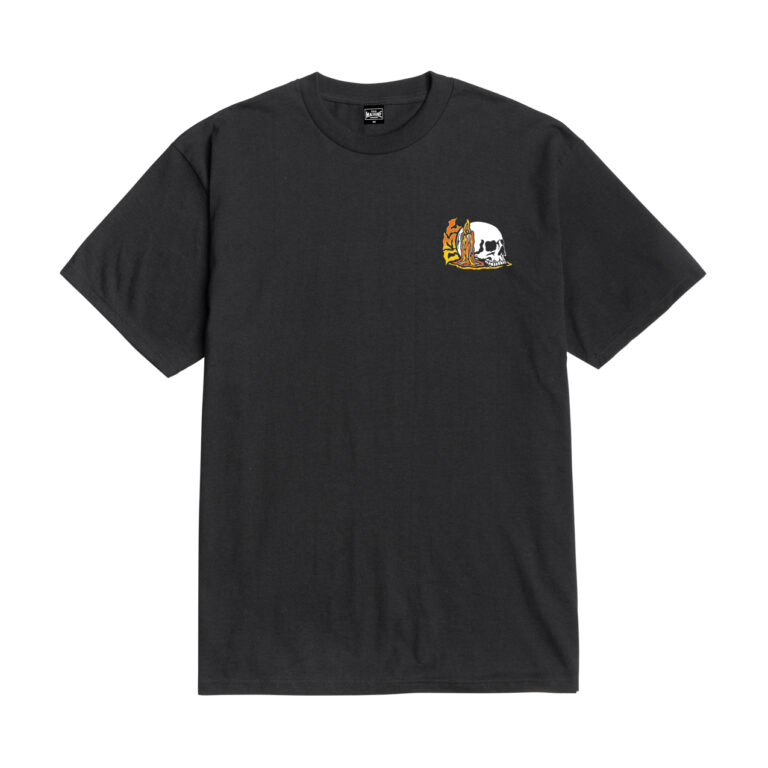 LOSER MACHINE ON FIRE ST TEE BLACK - Image 2