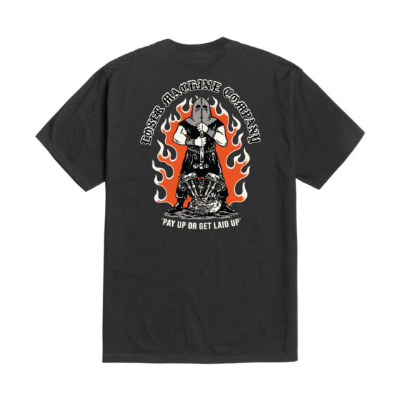 LOSER MACHINE EXECUTIONER ST TEE BLACK