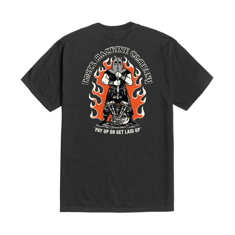 LOSER MACHINE EXECUTIONER ST TEE BLACK