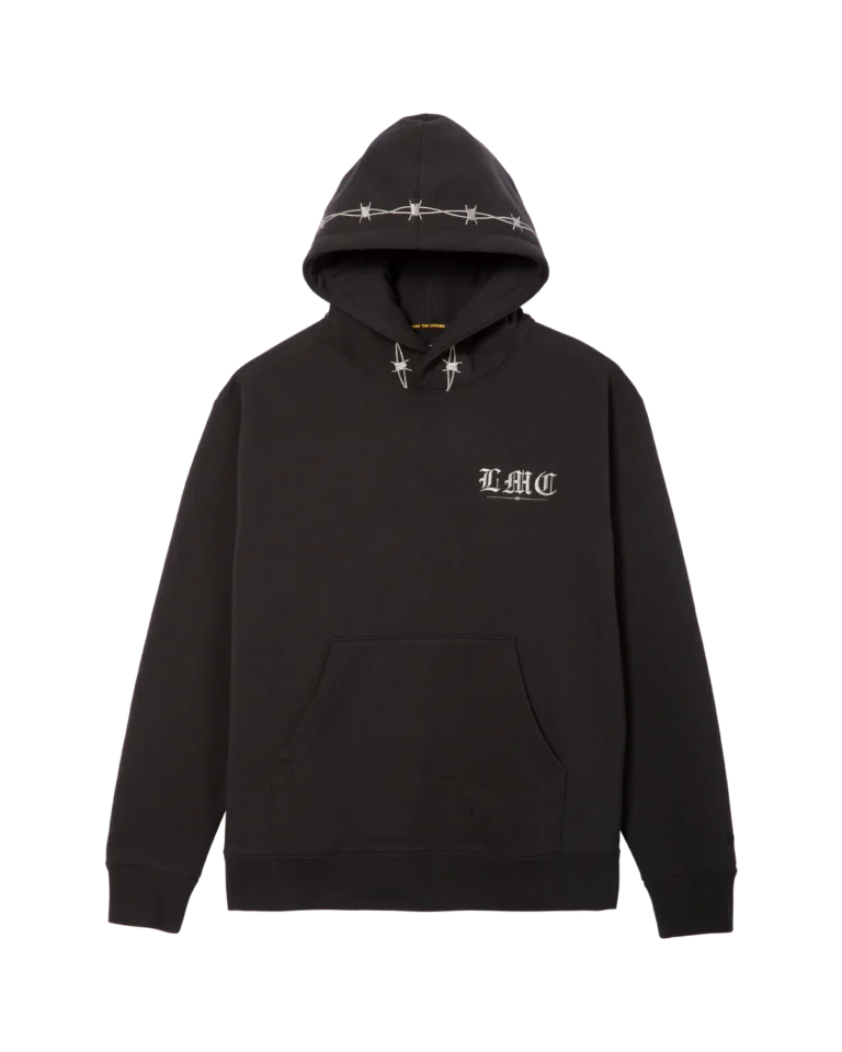 LOSER MACHINE BARBED CST FLEECE BLACK - Image 2