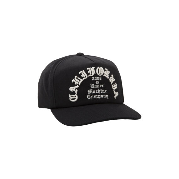 LOSER MACHINE FANATIC SNAPBACK HEADWEAR BLACK OS