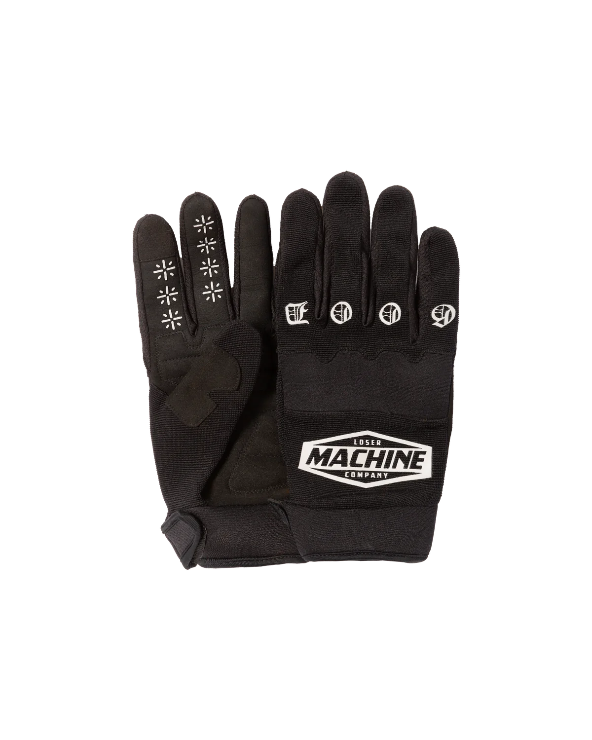 LOSER MACHINE GOOD LUCK GLOVE GLOVES BLACK