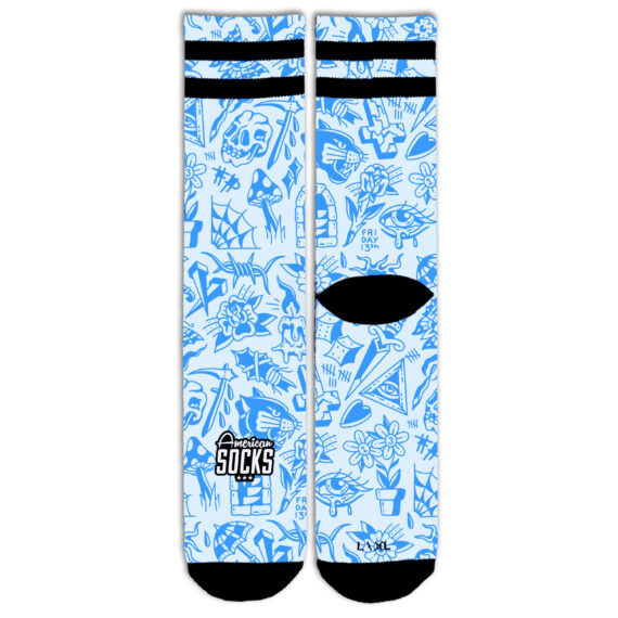 AMERICAN SOCKS FREAKED MID HIGH
