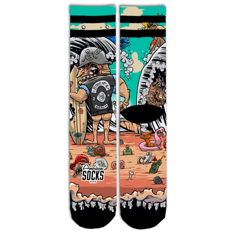 AMERICAN SOCKS SON OF A BEACH MID HIGH