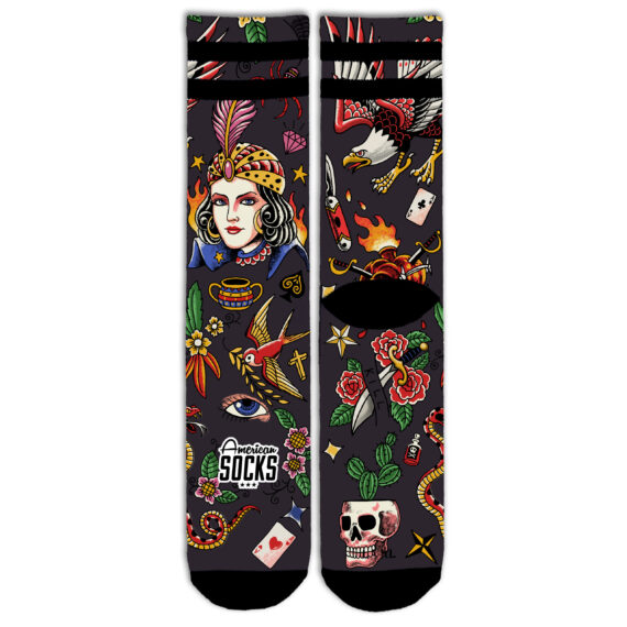 AMERICAN SOCKS SORCERER MID HIGH