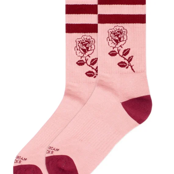 AMERICAN SOCKS ROSE MID HIGH ONE SIZE