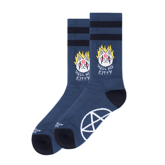 AMERICAN SOCKS HELL NO KITTY MID HIGH ONE SIZE