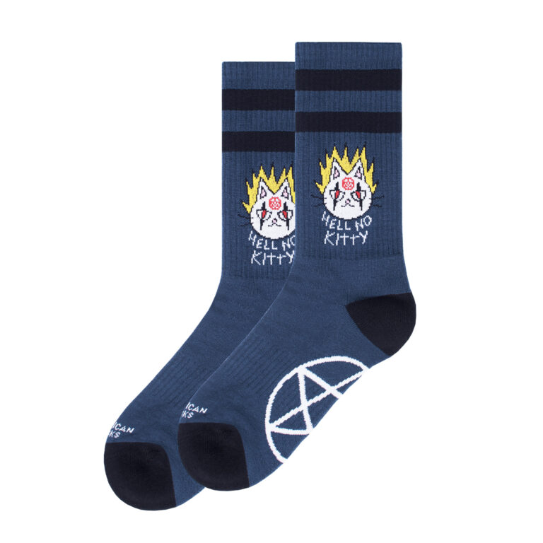 AMERICAN SOCKS HELL NO KITTY MID HIGH ONE SIZE