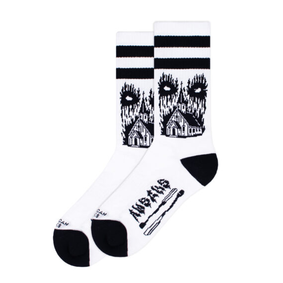 AMERICAN SOCKS CHURCH OF DOOM MID HIGH ONE SIZE