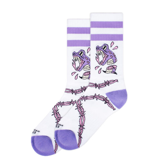 AMERICAN SOCKS SNAKE BITE MID HIGH ONE SIZE